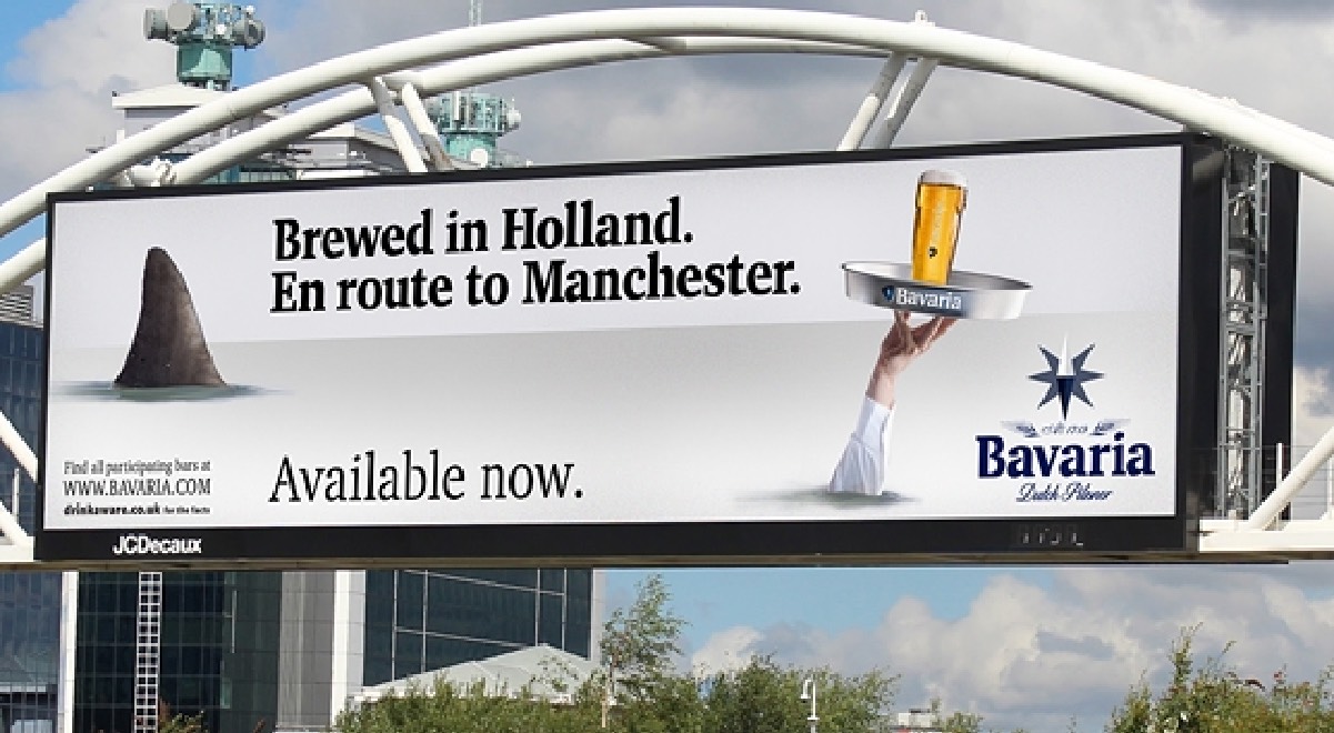 bavaria beer billboard